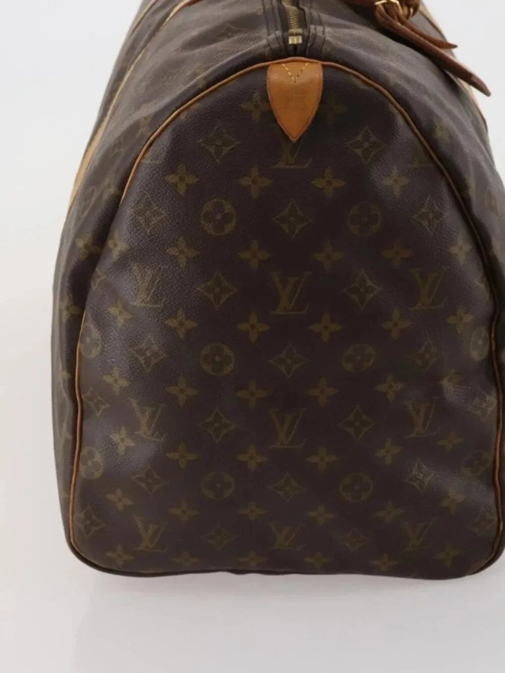 LOUIS VUITTON Monogram Keepall 60 Boston Bag M41422 LV Auth 187438A